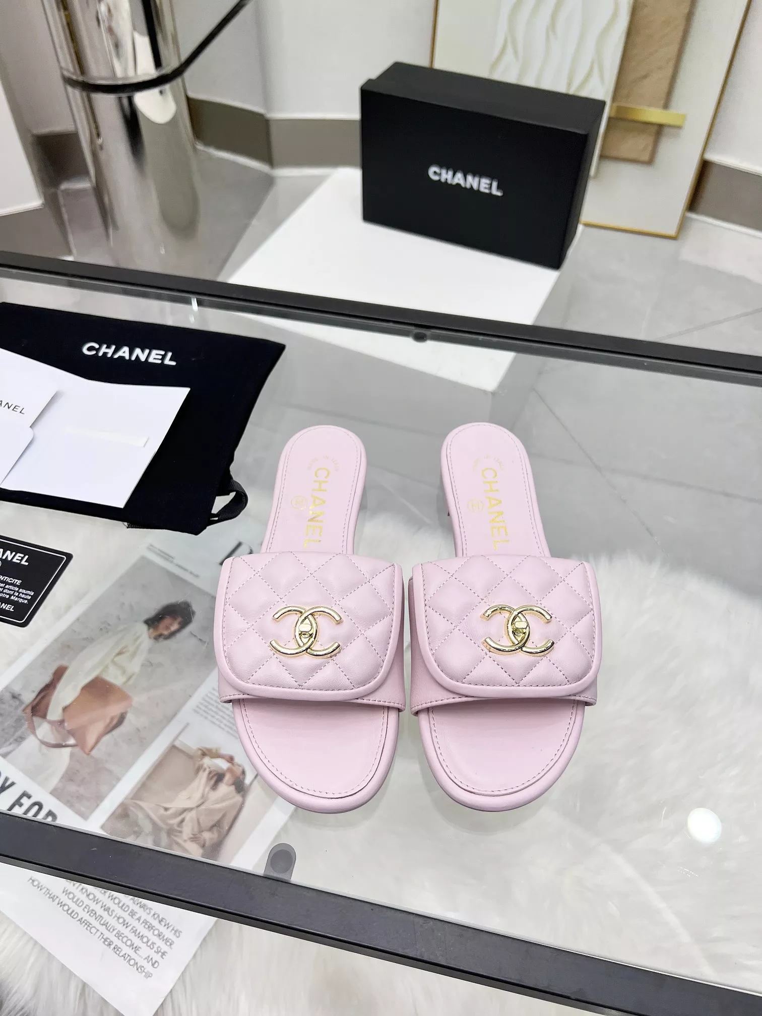 DailyWear 2108 Chanel Slippers For Women