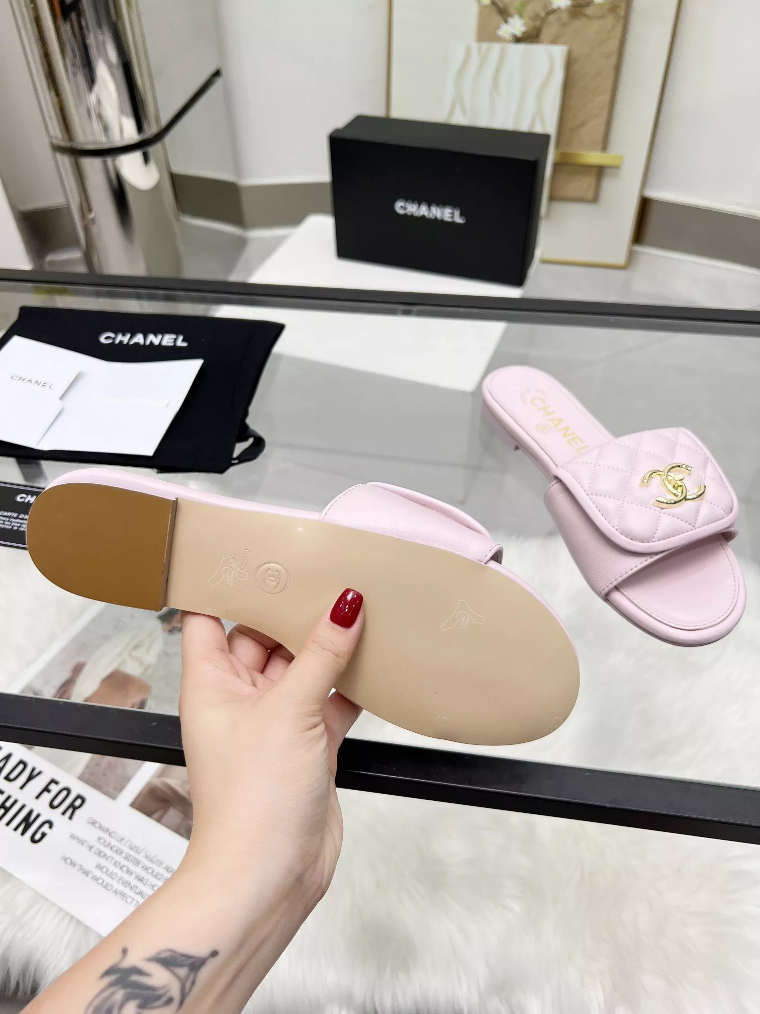 DailyWear 2108 Chanel Slippers For Women
