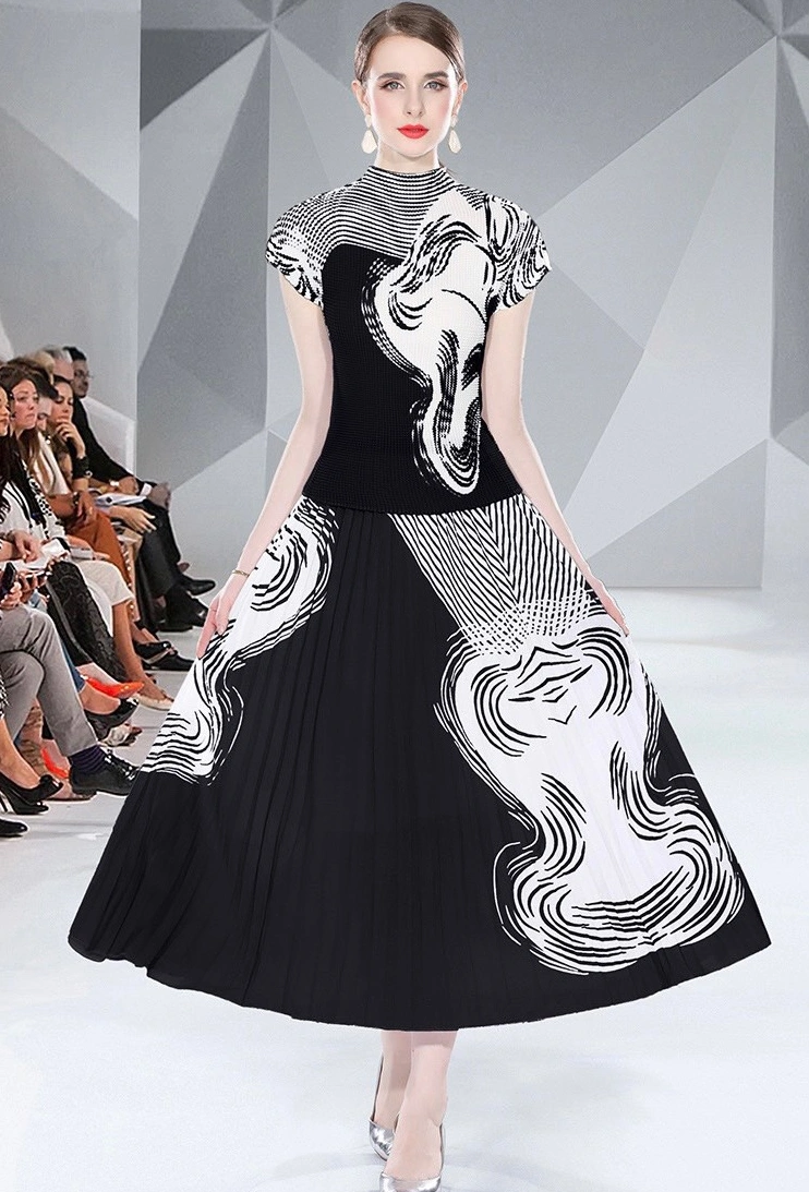 DailyWear 2130 Valentino Dresses Short Sleeved For Women