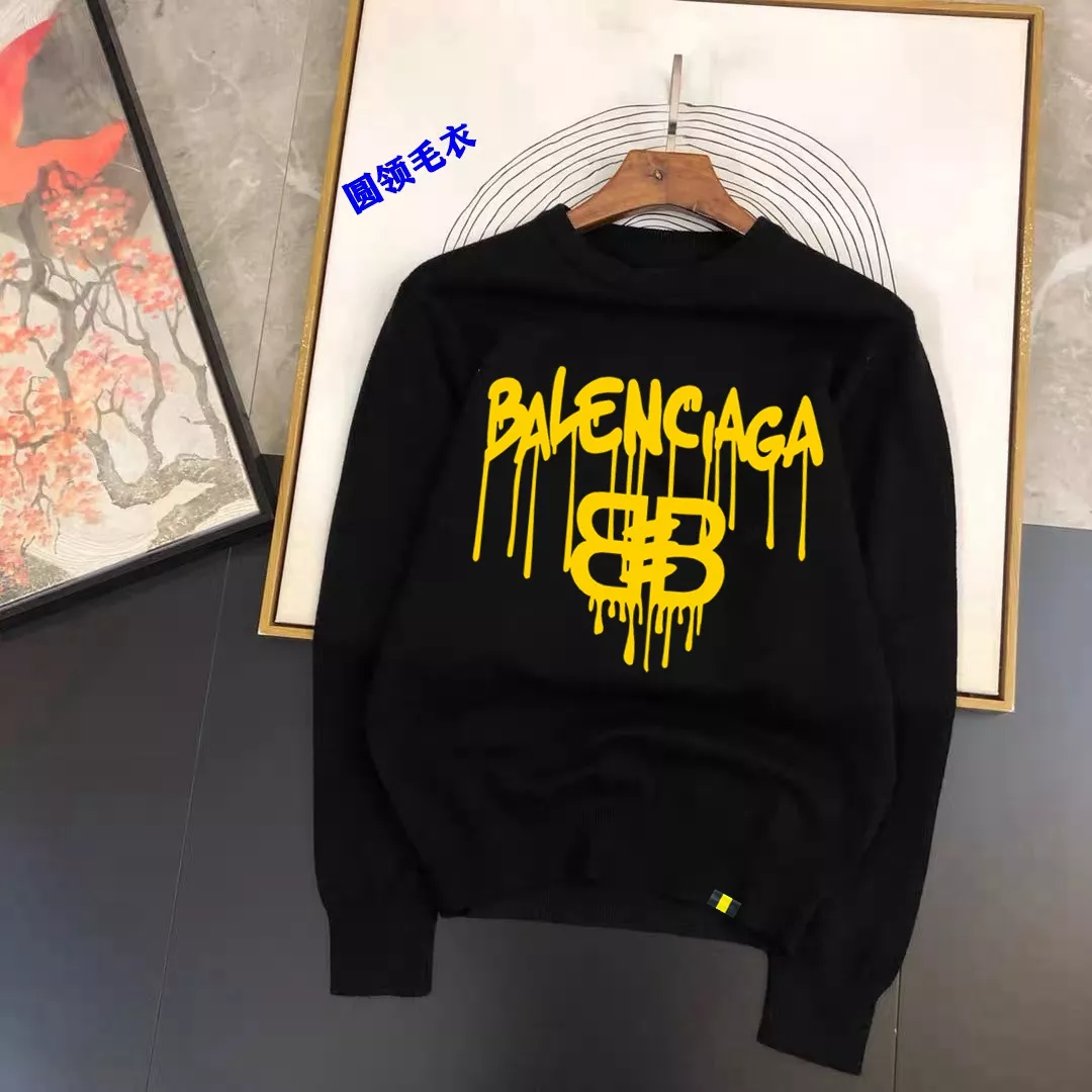 DailyWear 2592 Balenciaga Sweaters Long Sleeved For Men