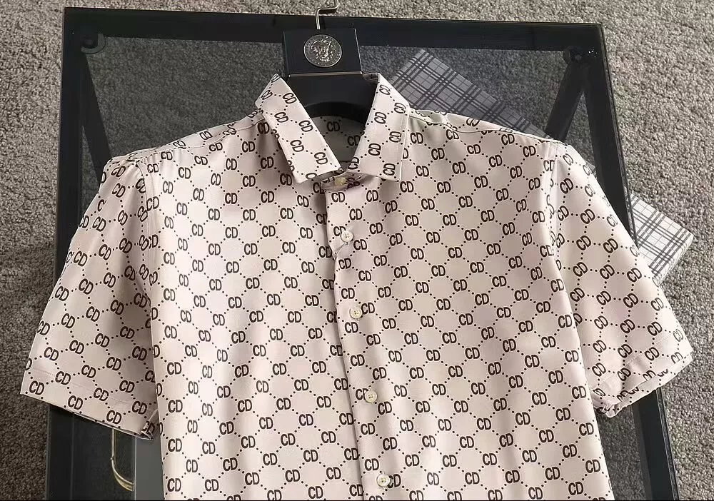 DailyWear 265 Christian Dior Shirts Short Sleeved For Men
