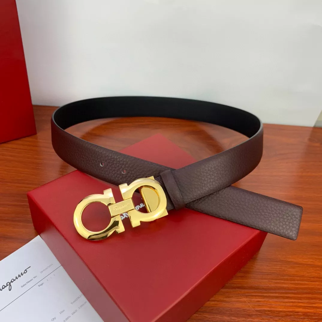 DailyWear 2945 Salvatore Ferragamo AAA Quality Belts In 3.5cm For Men