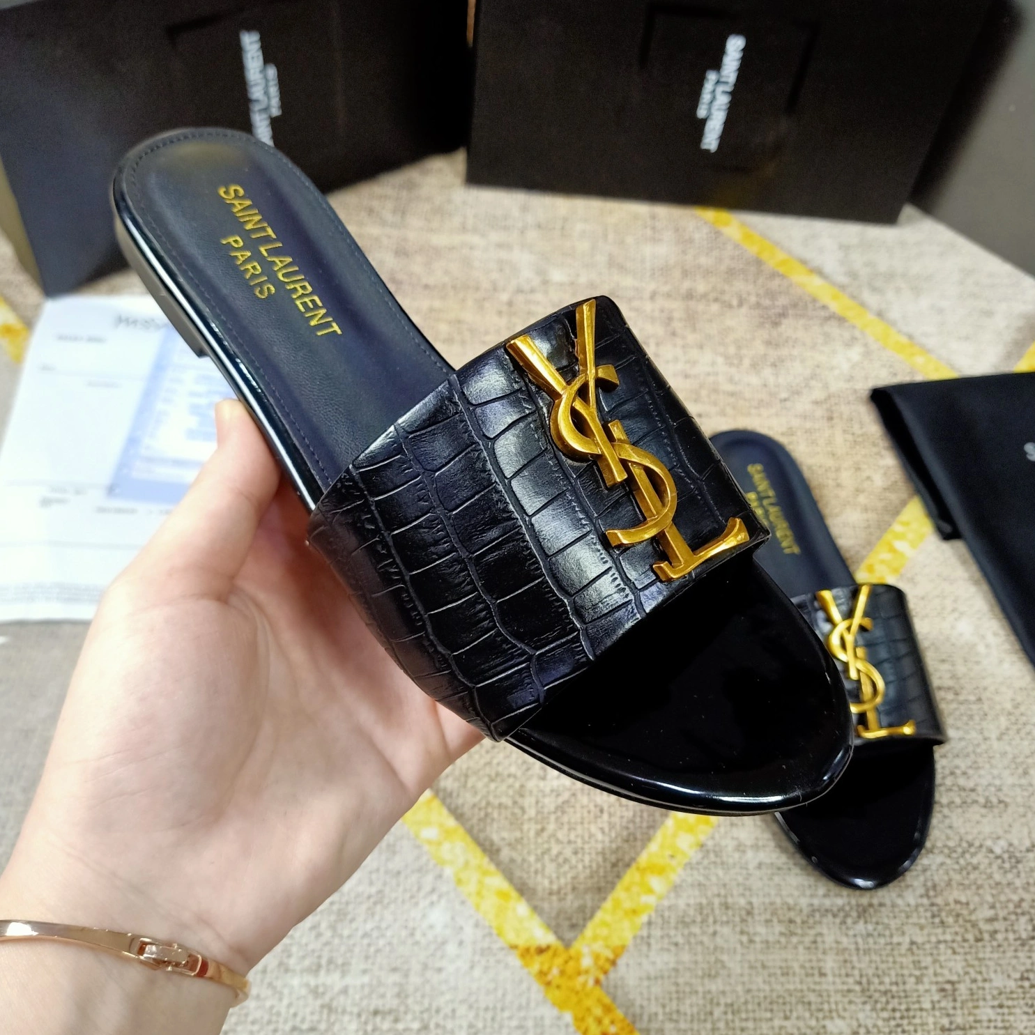 DailyWear 3132 Yves Saint Laurent YSL Slippers For Women