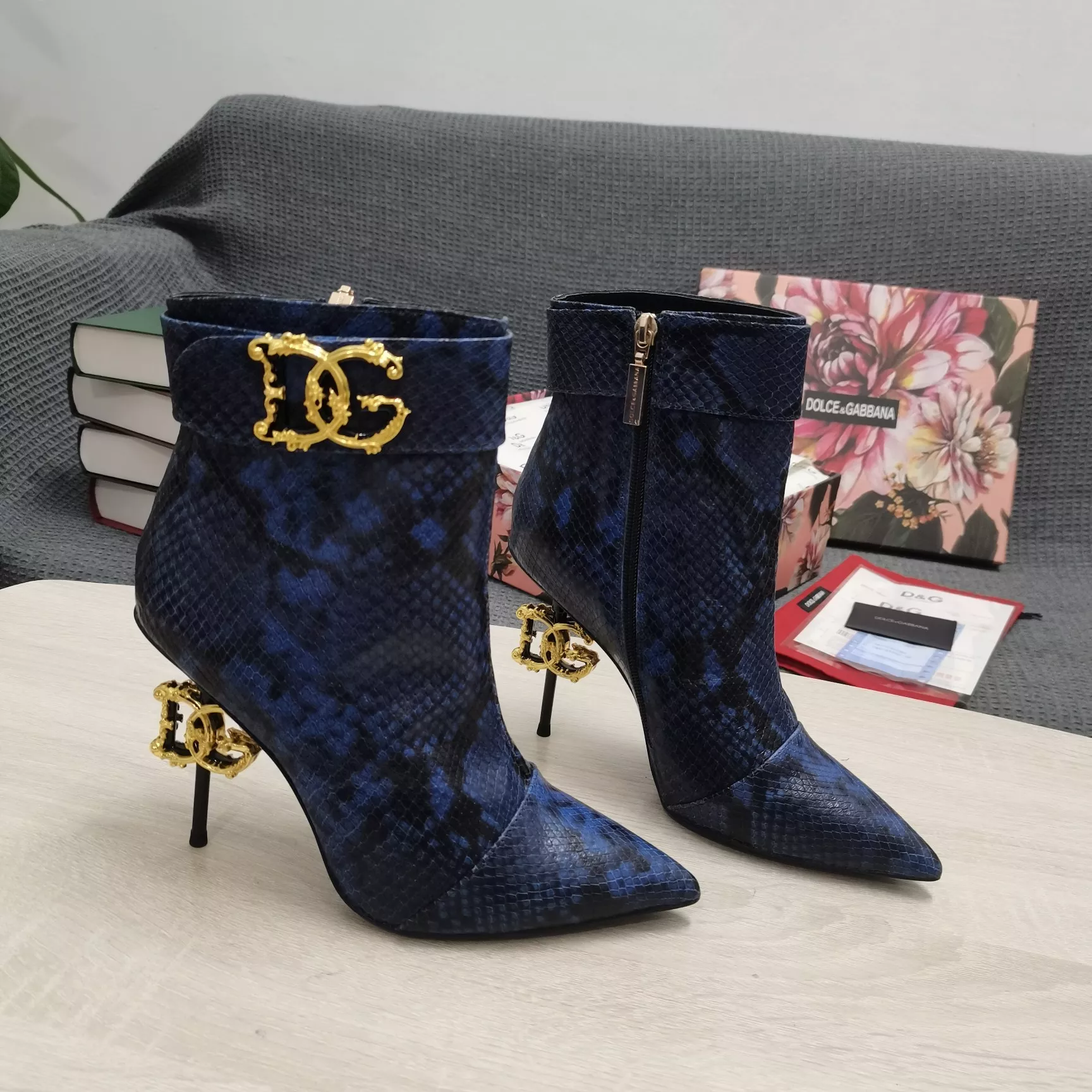 DailyWear 3768 Dolce & Gabbana D&G Boots For Women
