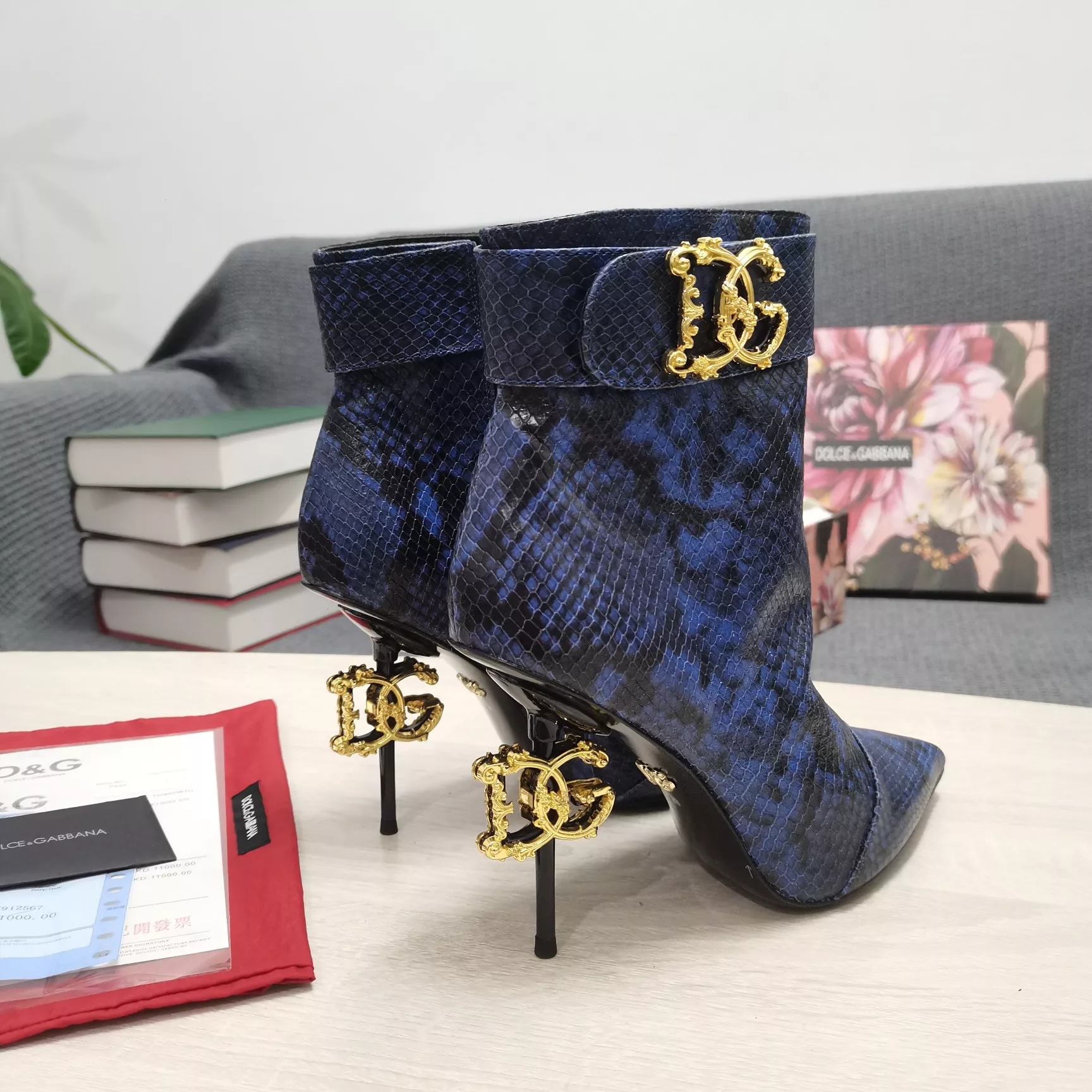 DailyWear 3768 Dolce & Gabbana D&G Boots For Women
