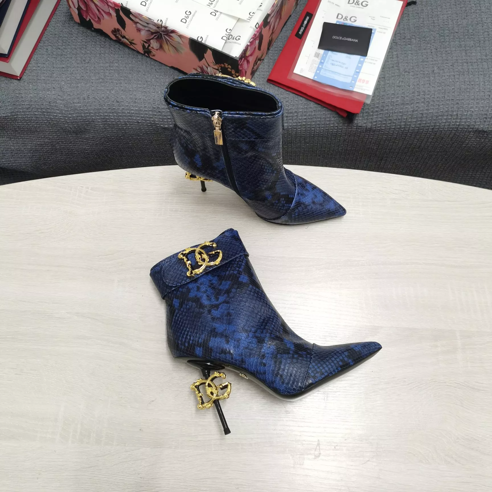 DailyWear 3768 Dolce & Gabbana D&G Boots For Women