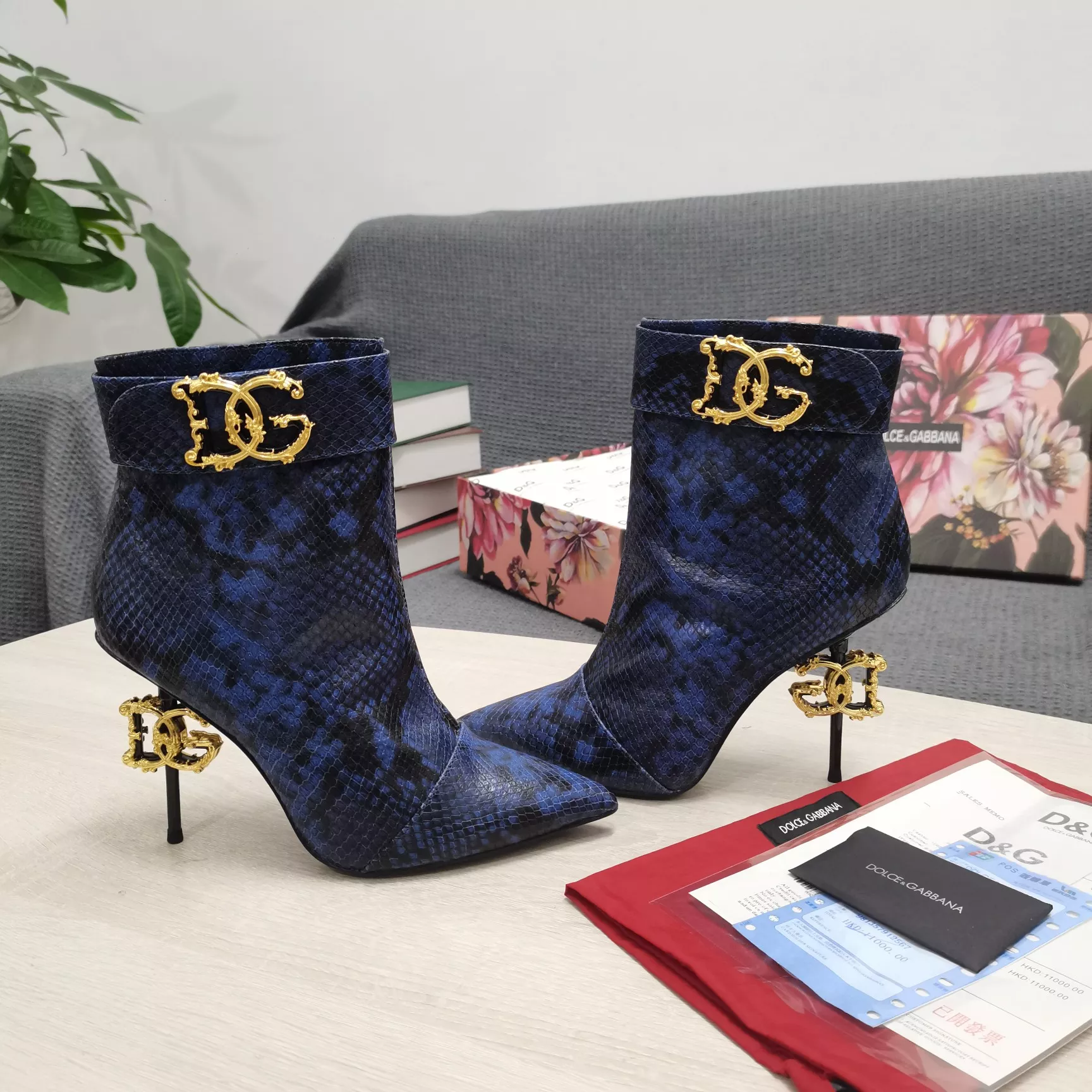 DailyWear 3768 Dolce & Gabbana D&G Boots For Women