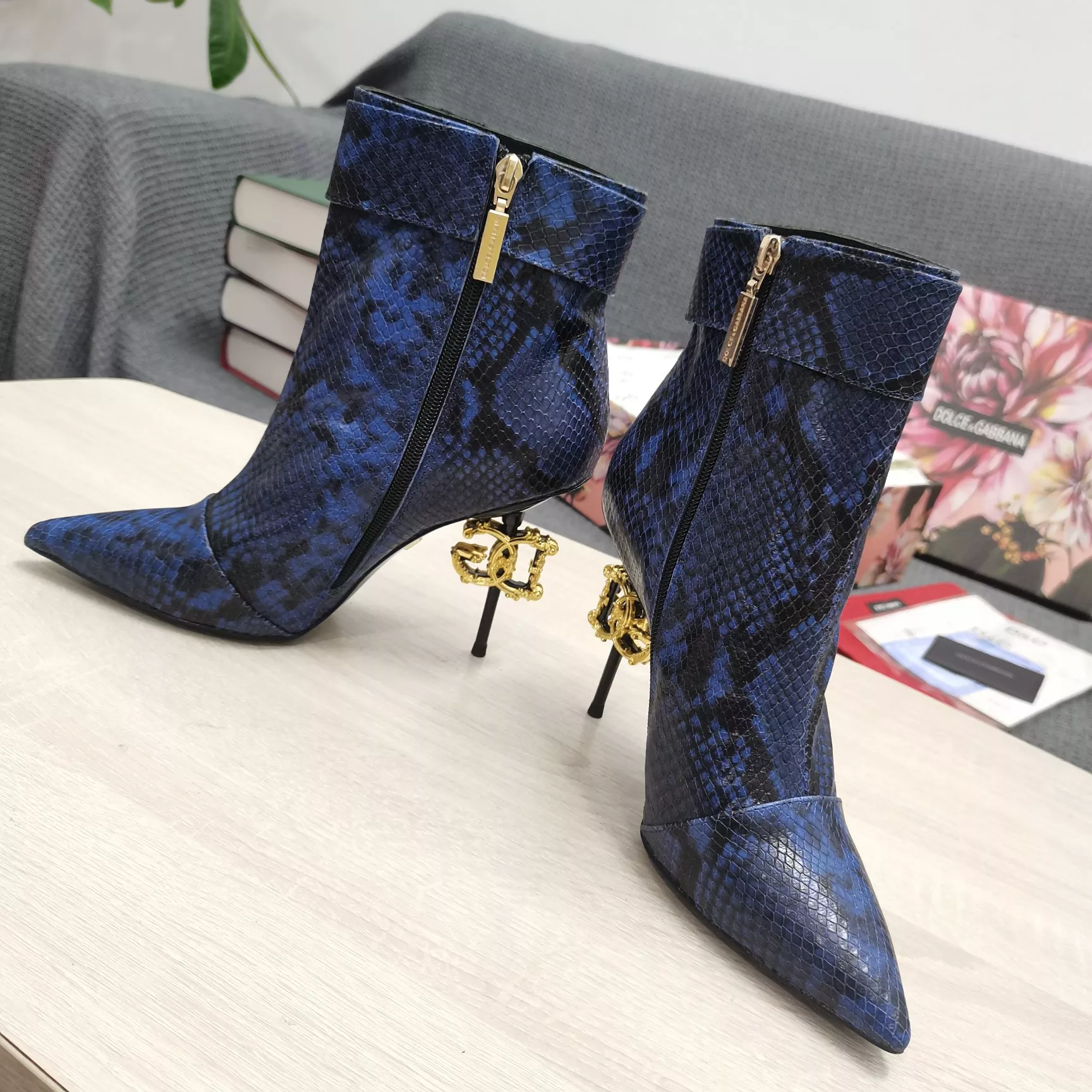 DailyWear 3768 Dolce & Gabbana D&G Boots For Women
