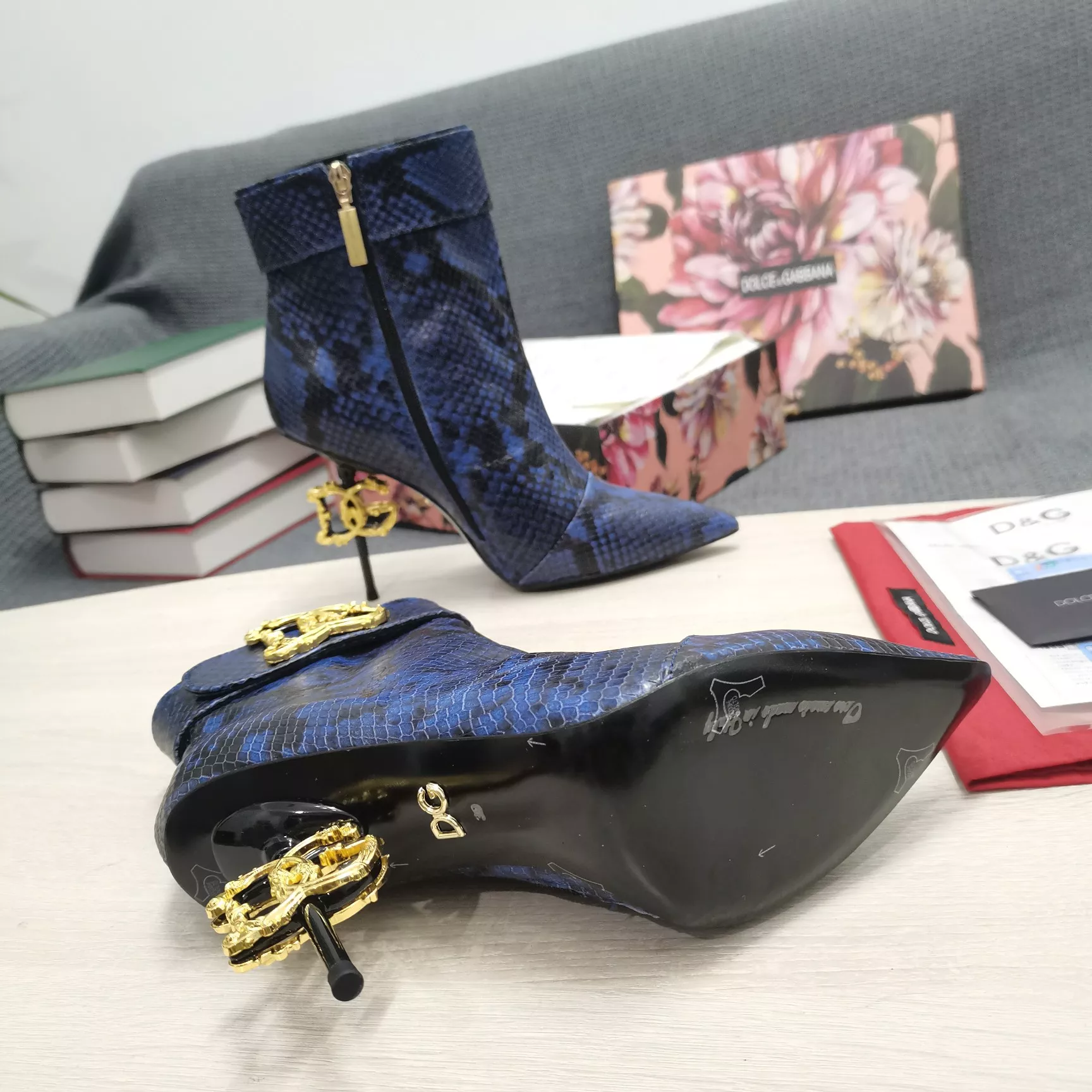 DailyWear 3768 Dolce & Gabbana D&G Boots For Women