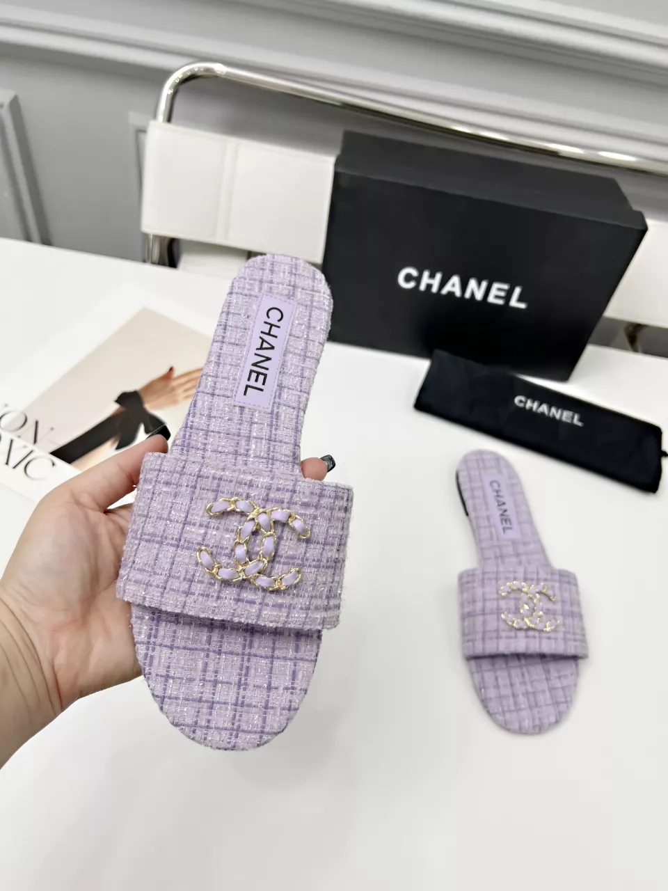 DailyWear 4037 Chanel Slippers For Women