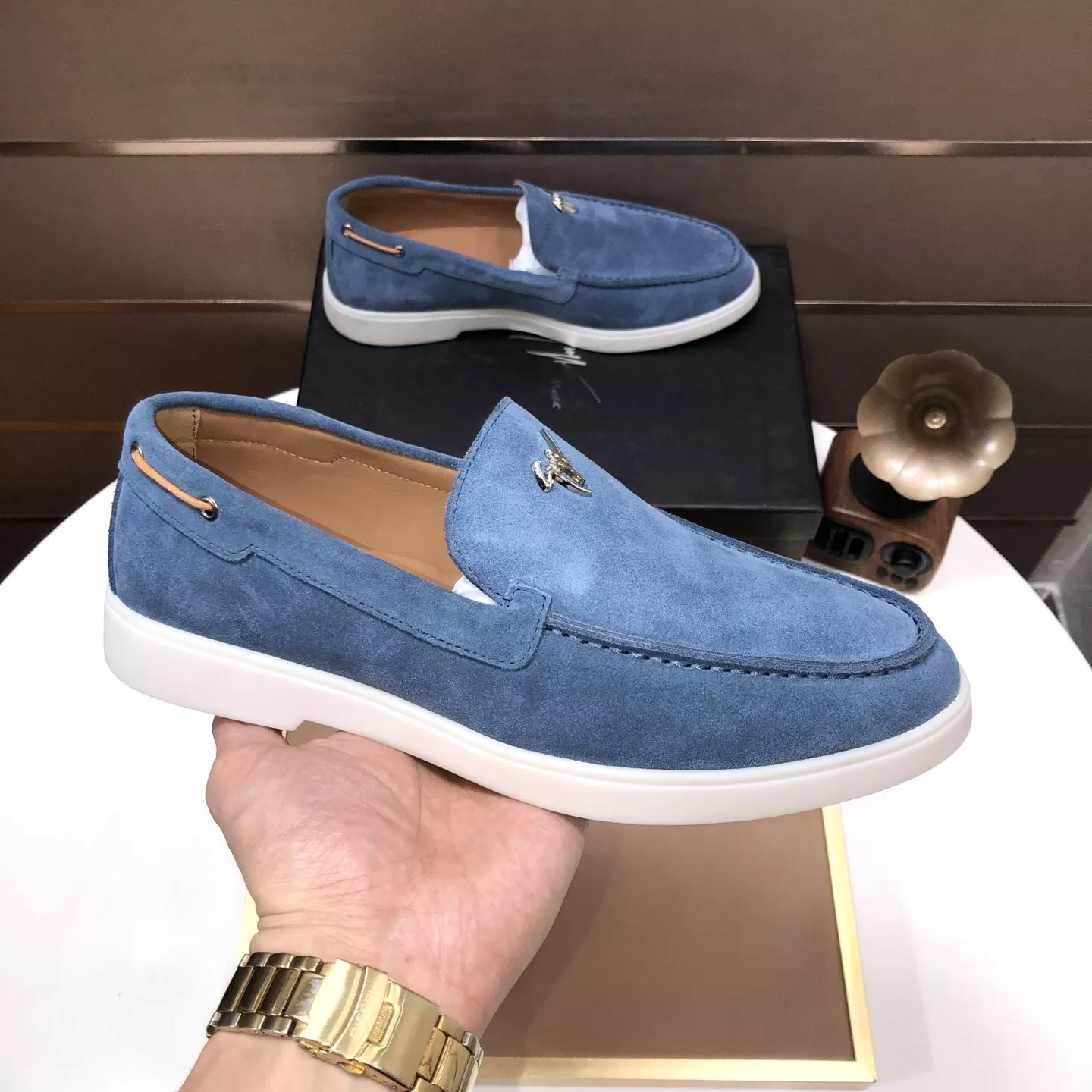 DailyWear 4080 Giuseppe Zanotti GZ Leather Shoes For Men
