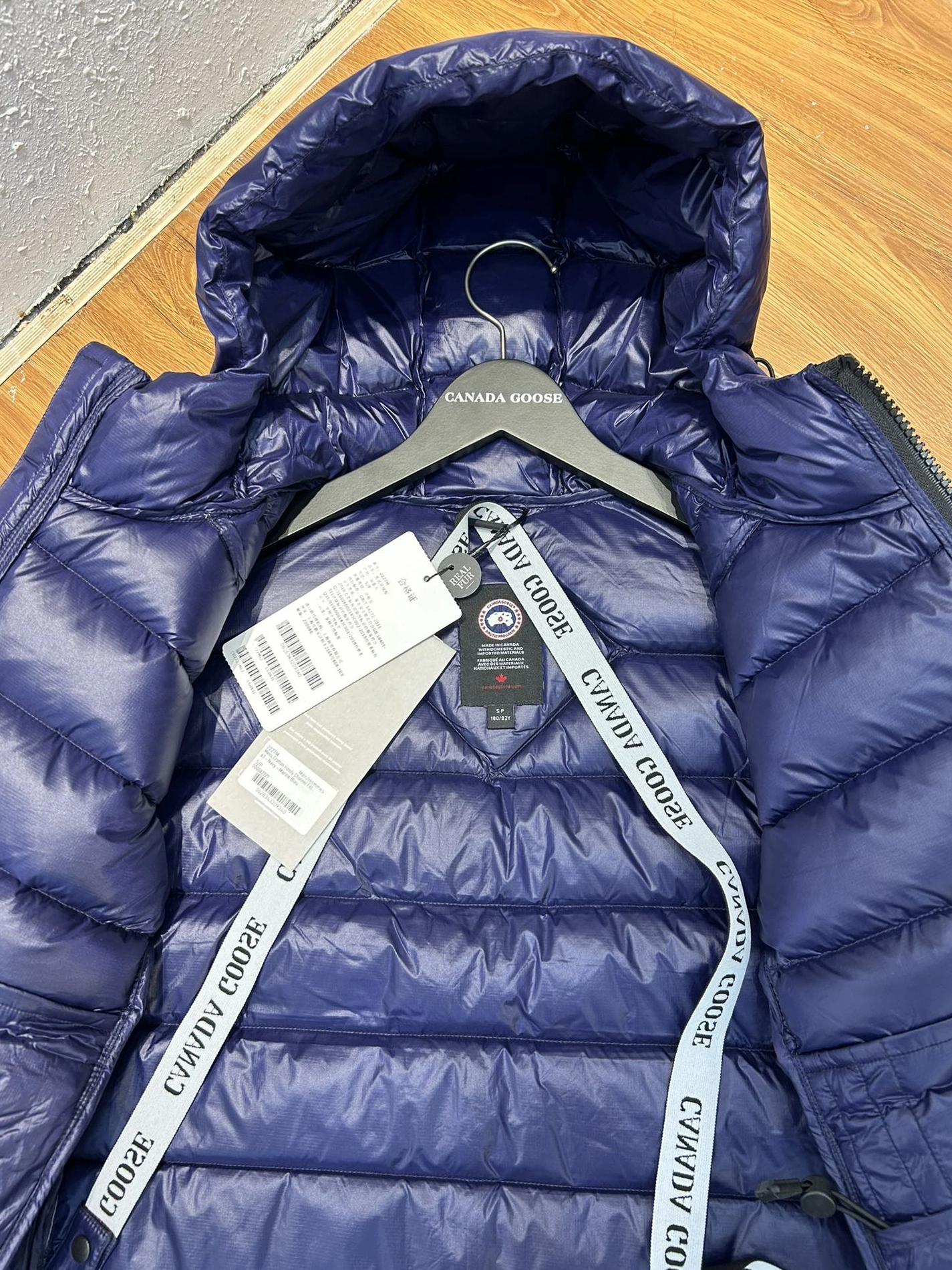 DailyWear 4828 Canada Goose Down Feather Coat Long Sleeved For Unisex