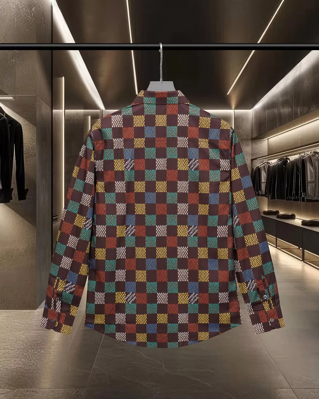 DailyWear 5657 Louis Vuitton LV Shirts Long Sleeved For Men
