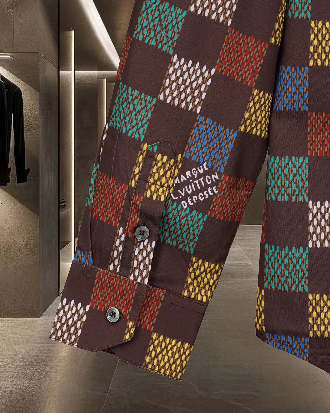 DailyWear 5657 Louis Vuitton LV Shirts Long Sleeved For Men