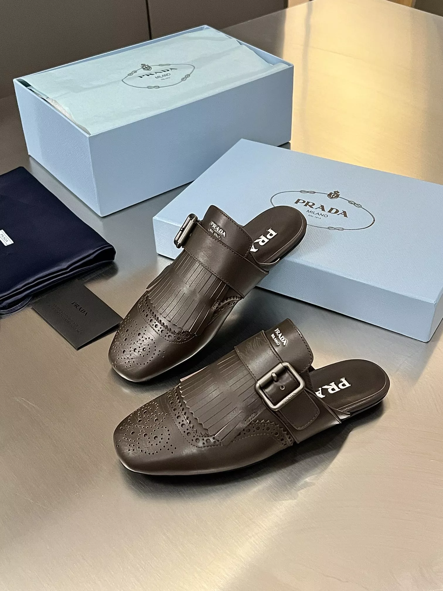 DailyWear 6549 Prada Slippers For Men