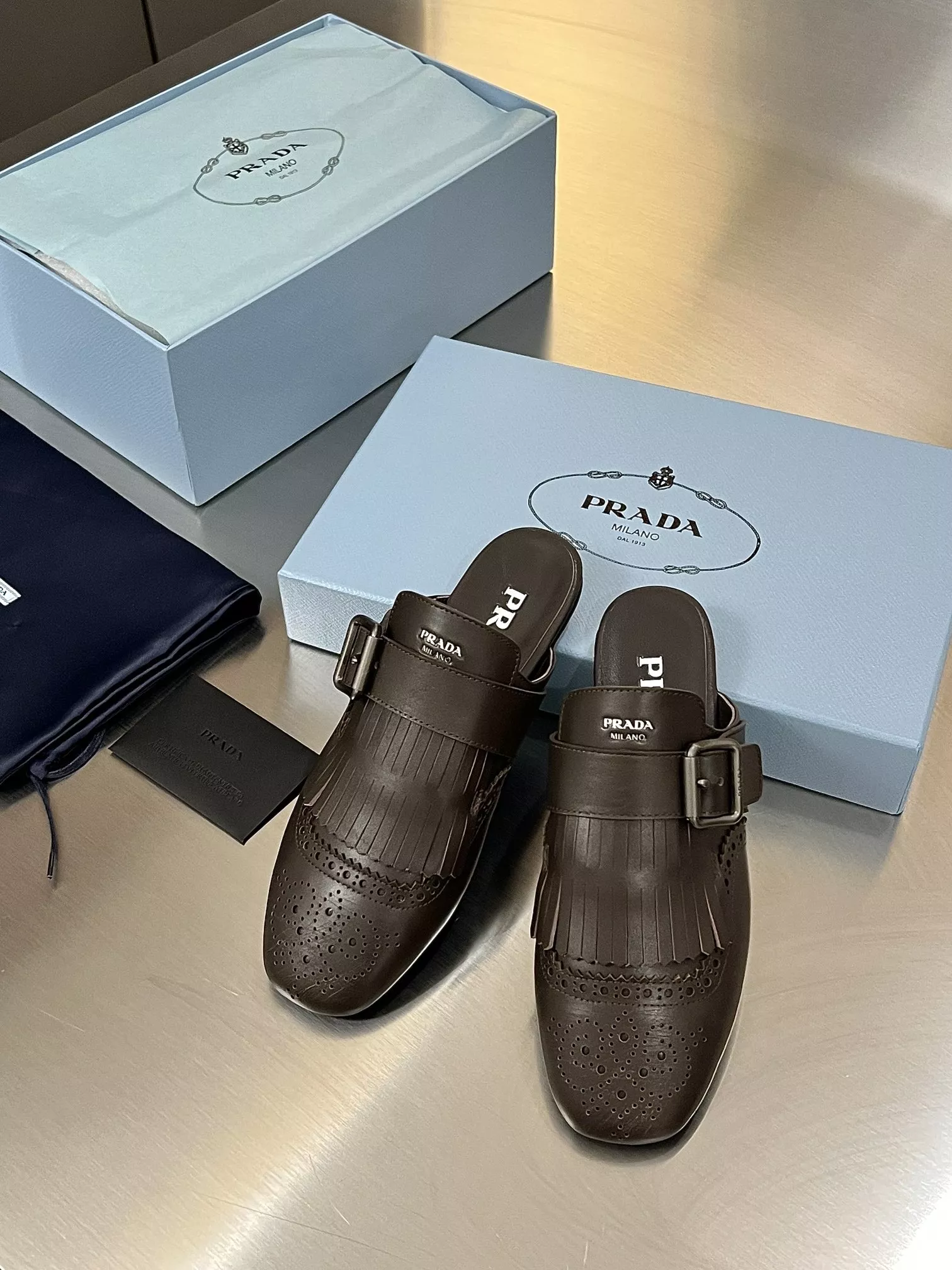 DailyWear 6549 Prada Slippers For Men