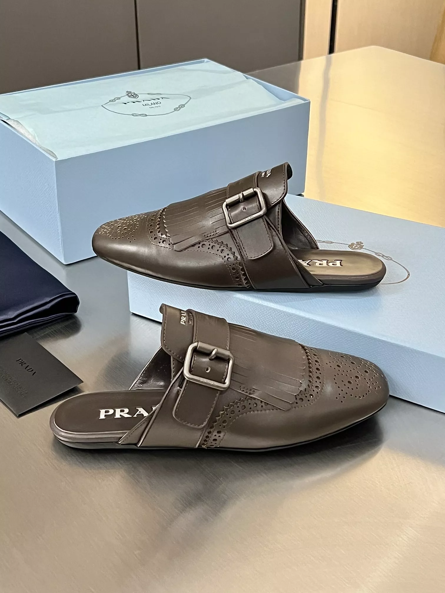 DailyWear 6549 Prada Slippers For Men