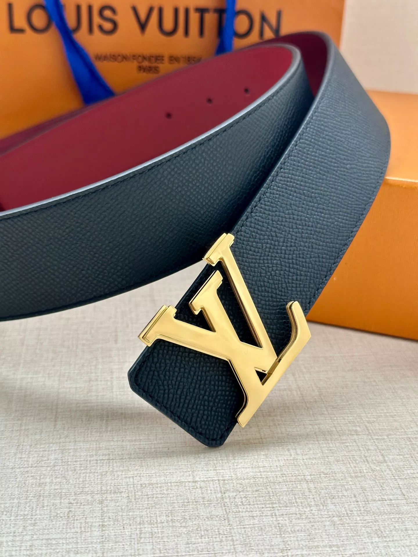 DailyWear 7076 Louis Vuitton AAA Quality Belts In 4.0cm For Men