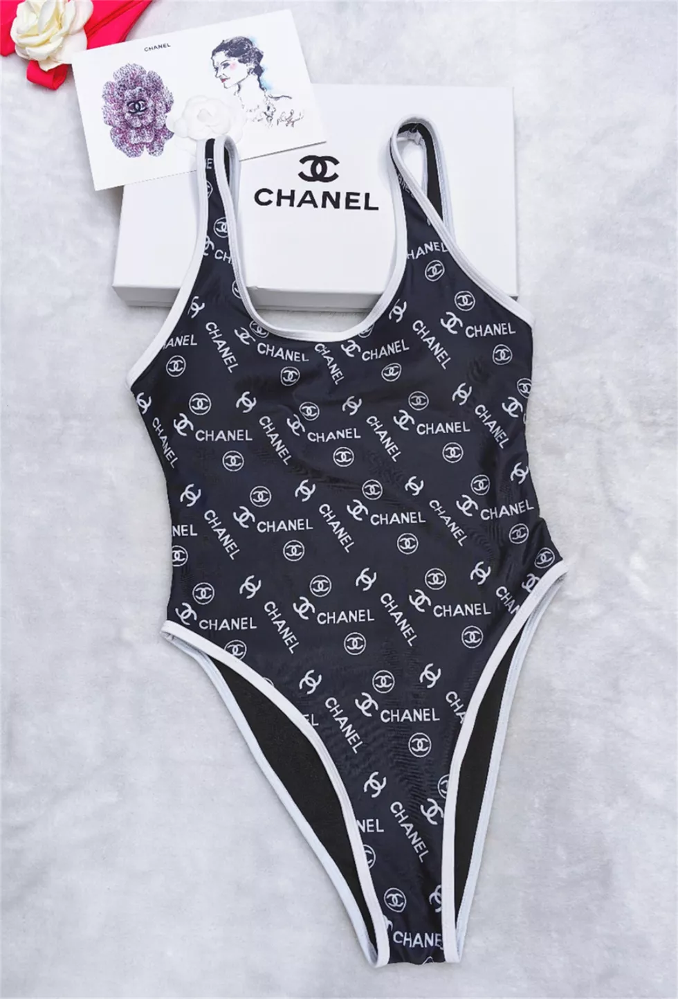 DailyWear 7100 Chanel Bathing Suits For Women