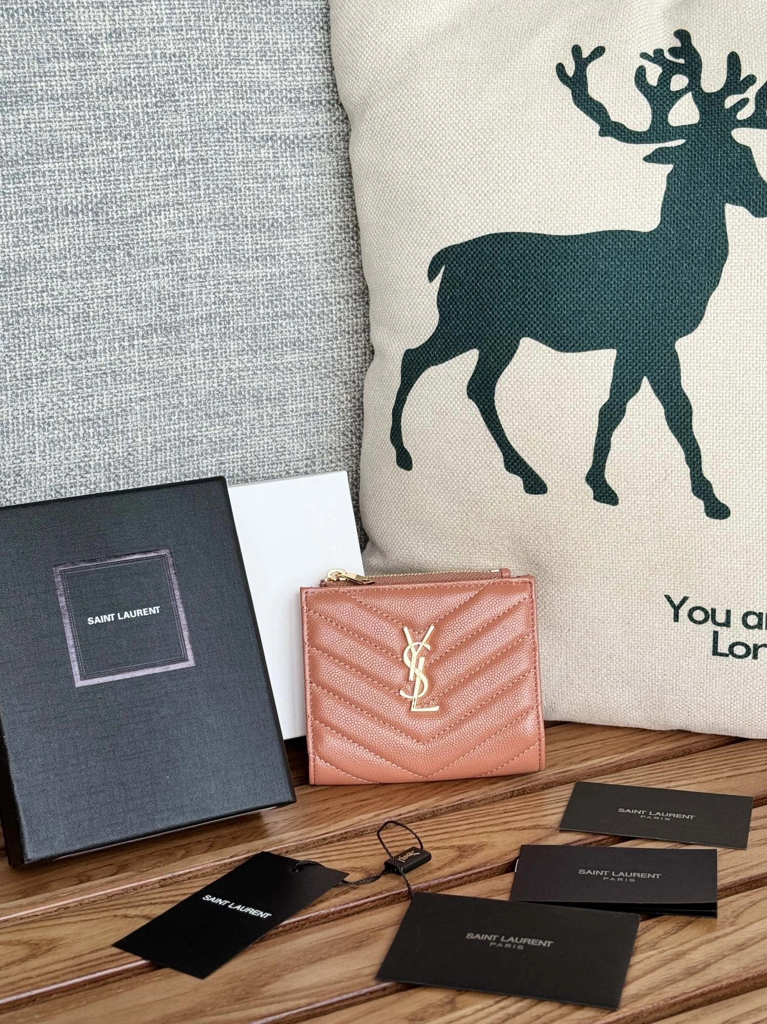 DailyWear 7356 Yves Saint Laurent AAA Quality Wallets