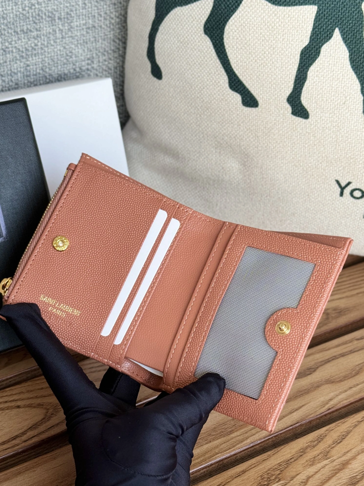 DailyWear 7356 Yves Saint Laurent AAA Quality Wallets