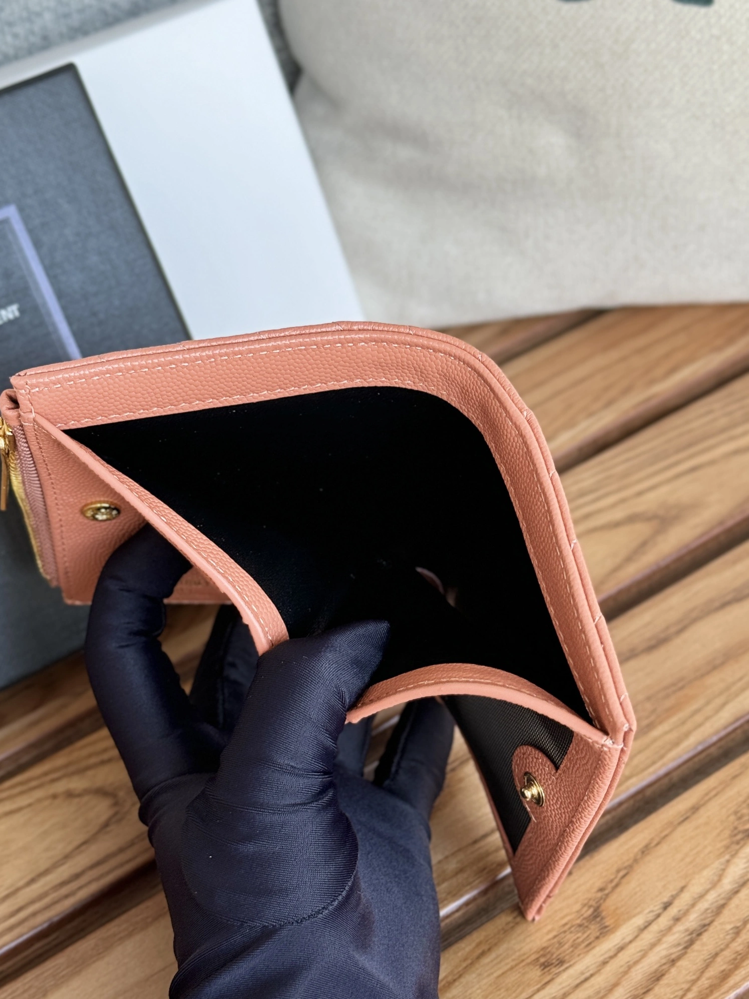DailyWear 7356 Yves Saint Laurent AAA Quality Wallets