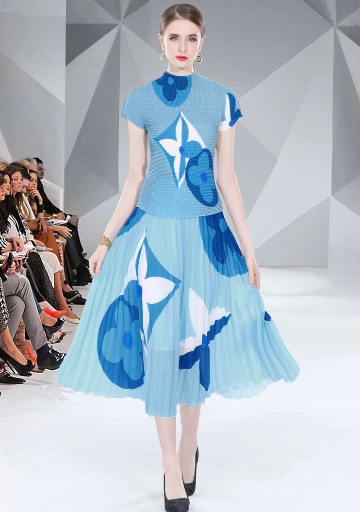 DailyWear 7604 Louis Vuitton LV Dresses Short Sleeved For Women