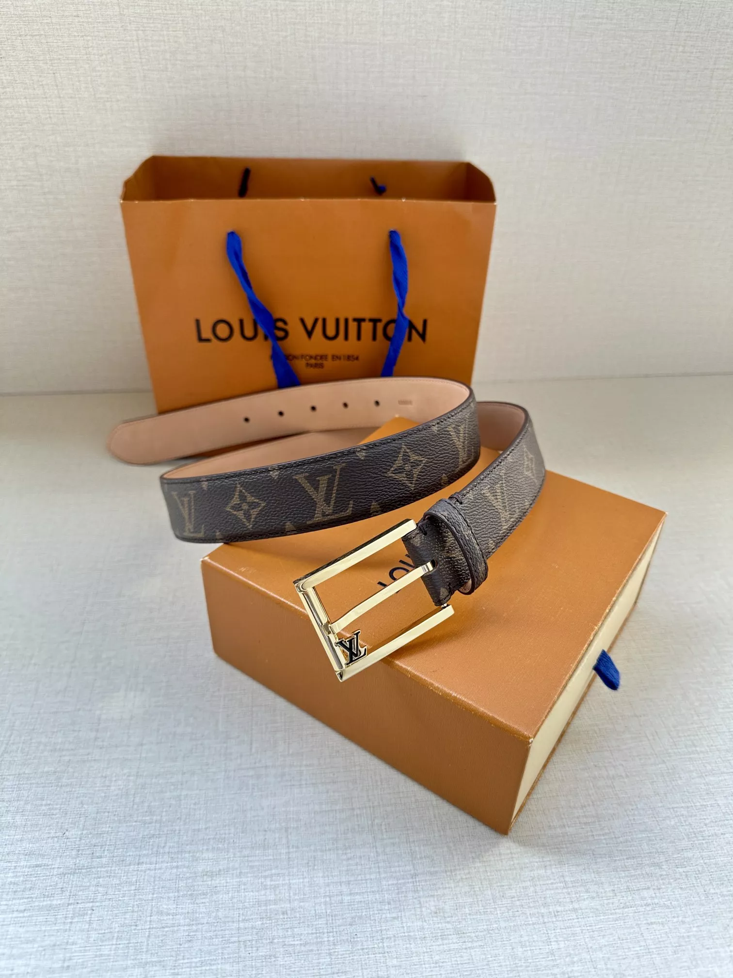 DailyWear 8098 Louis Vuitton AAA Quality Belts In 3.5cm For Unisex