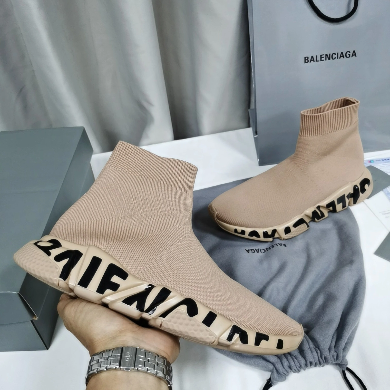 DailyWear 8111 Balenciaga Boots For Men