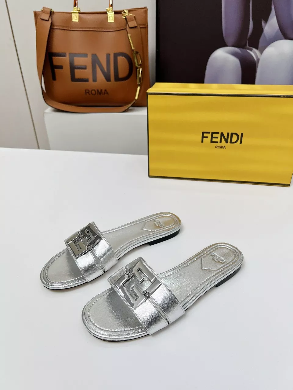 DailyWear 8795 Fendi Slippers For Women