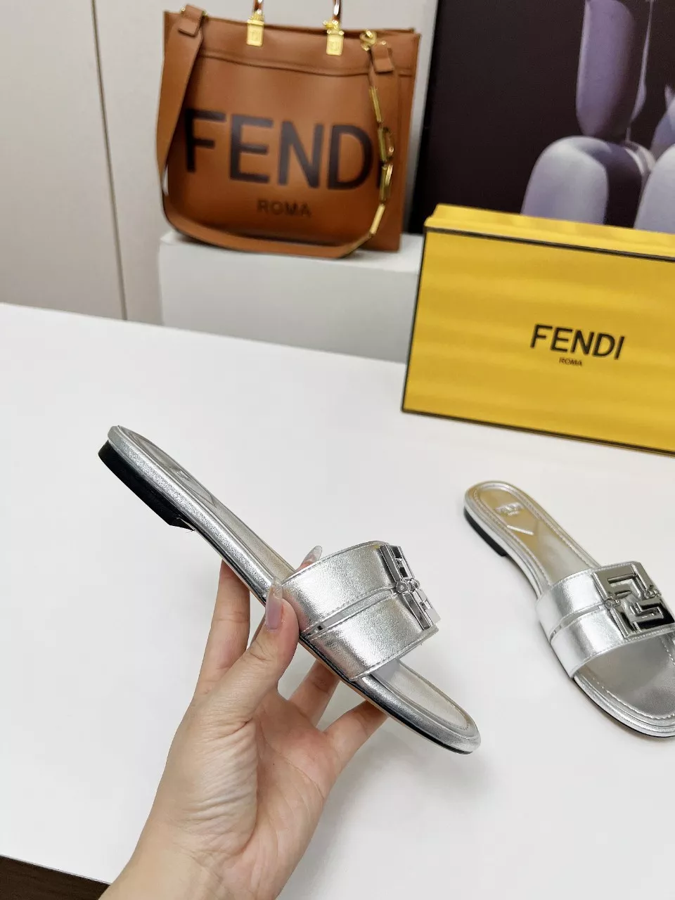 DailyWear 8795 Fendi Slippers For Women