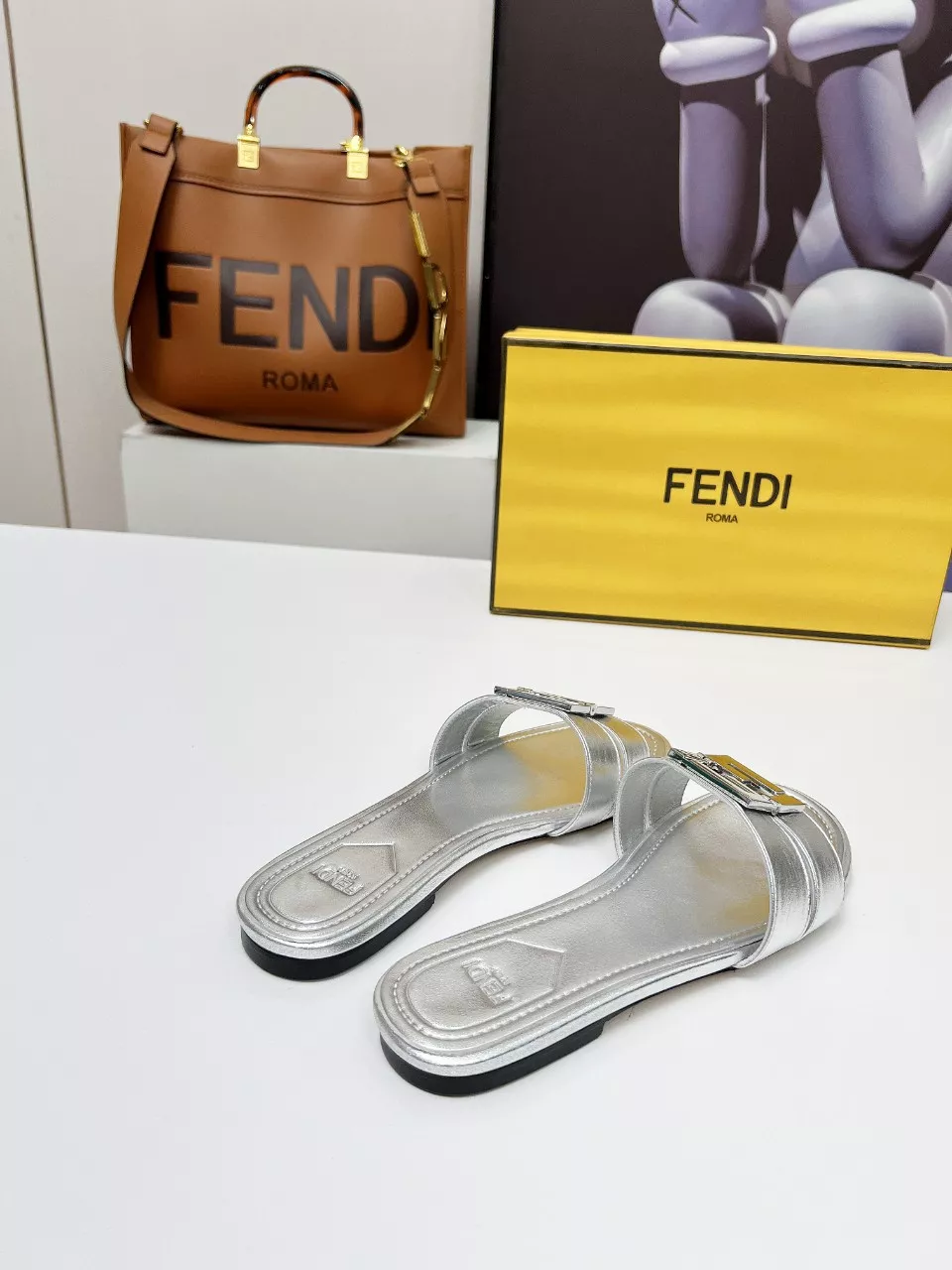 DailyWear 8795 Fendi Slippers For Women
