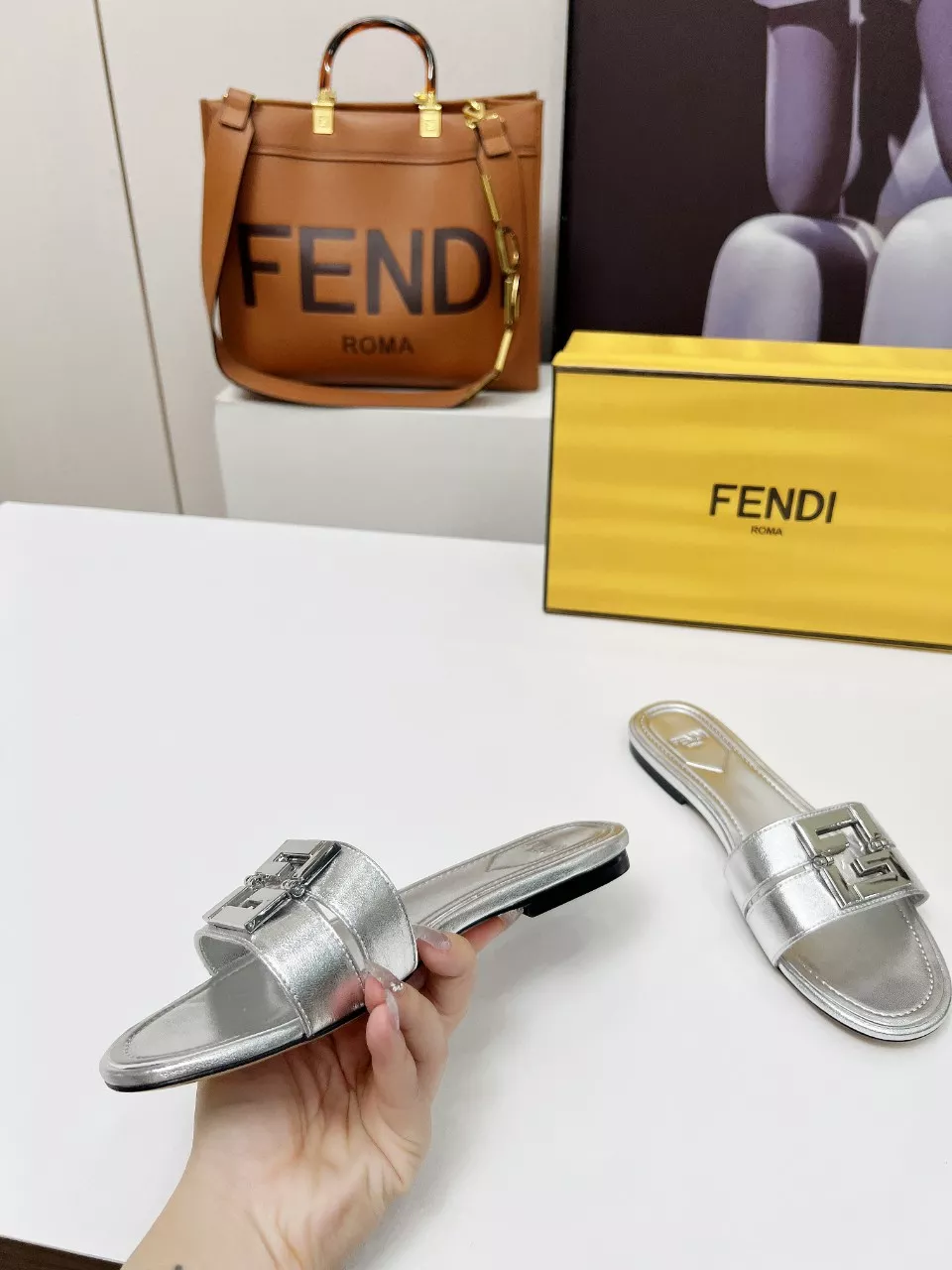 DailyWear 8795 Fendi Slippers For Women