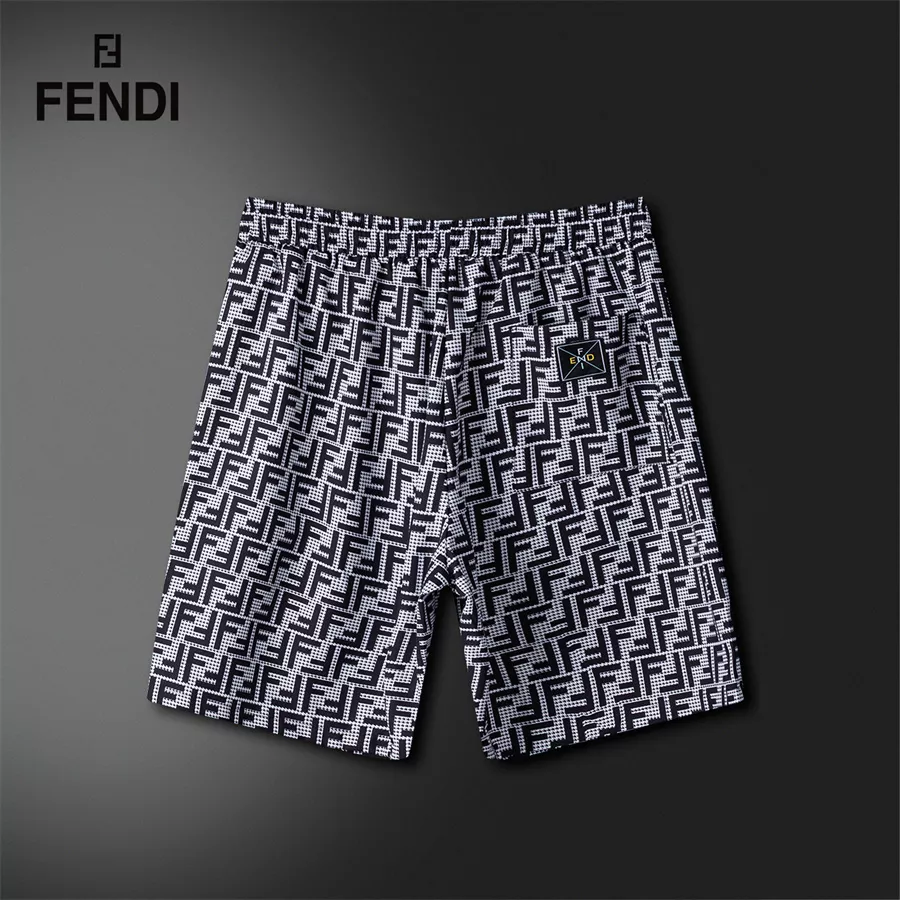 DailyWear 9049 Fendi Tracksuits Short Sleeved For Men