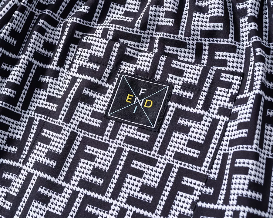 DailyWear 9049 Fendi Tracksuits Short Sleeved For Men