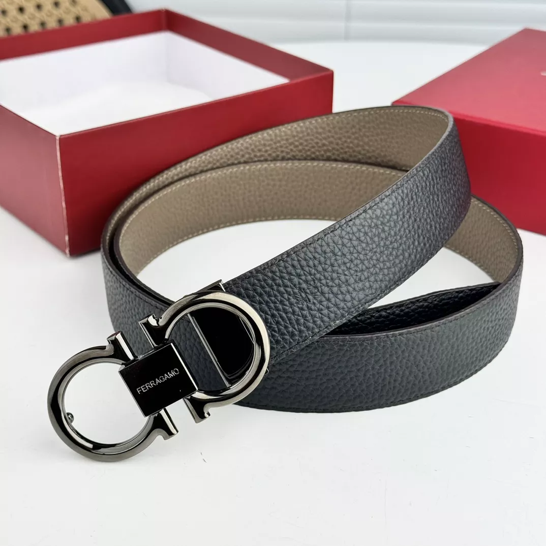 DailyWear 9121 Salvatore Ferragamo AAA Quality Belts In 3.5cm For Men