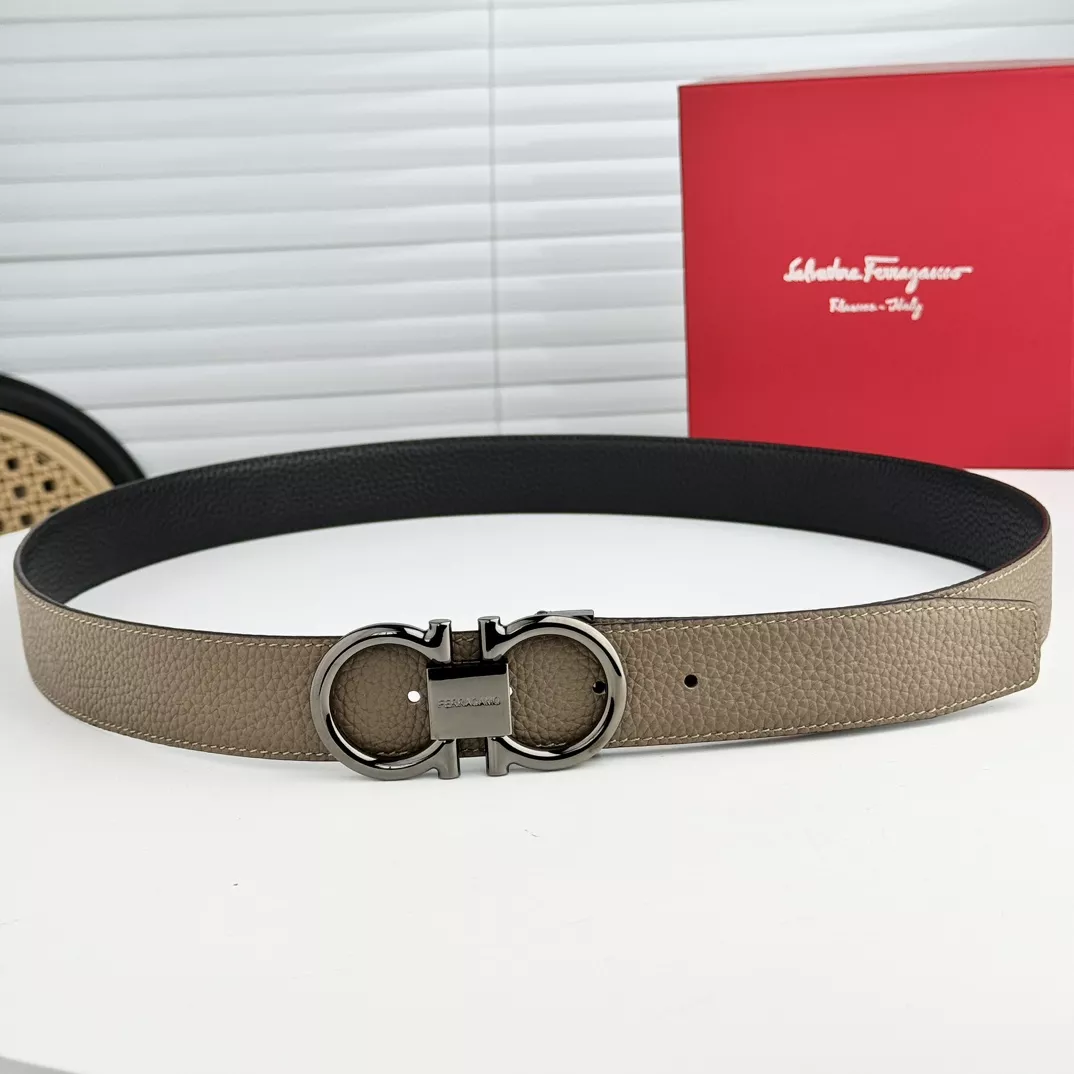 DailyWear 9121 Salvatore Ferragamo AAA Quality Belts In 3.5cm For Men