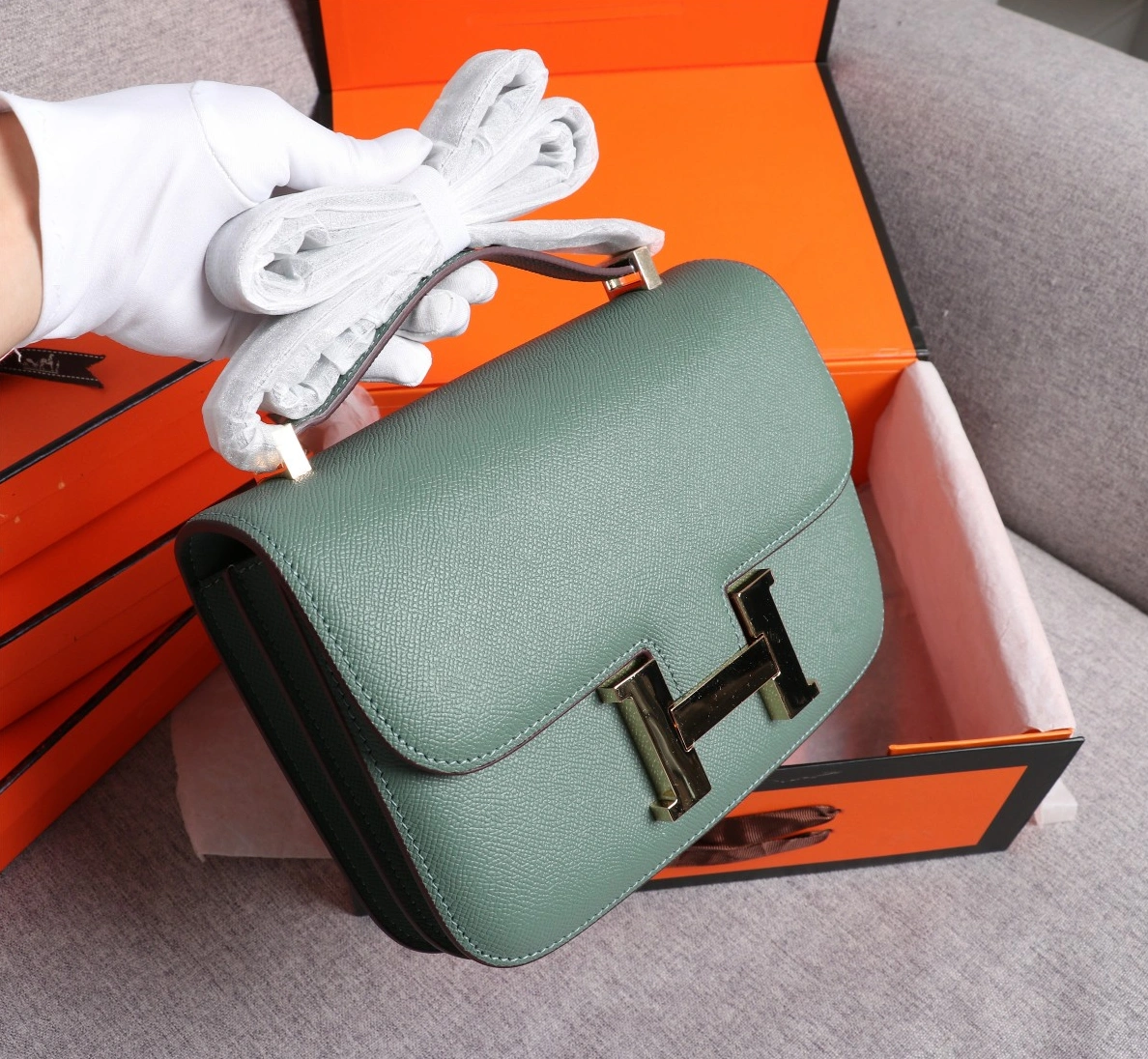 DailyWear 9313 Hermes AAA Quality Messenger Bags For Women