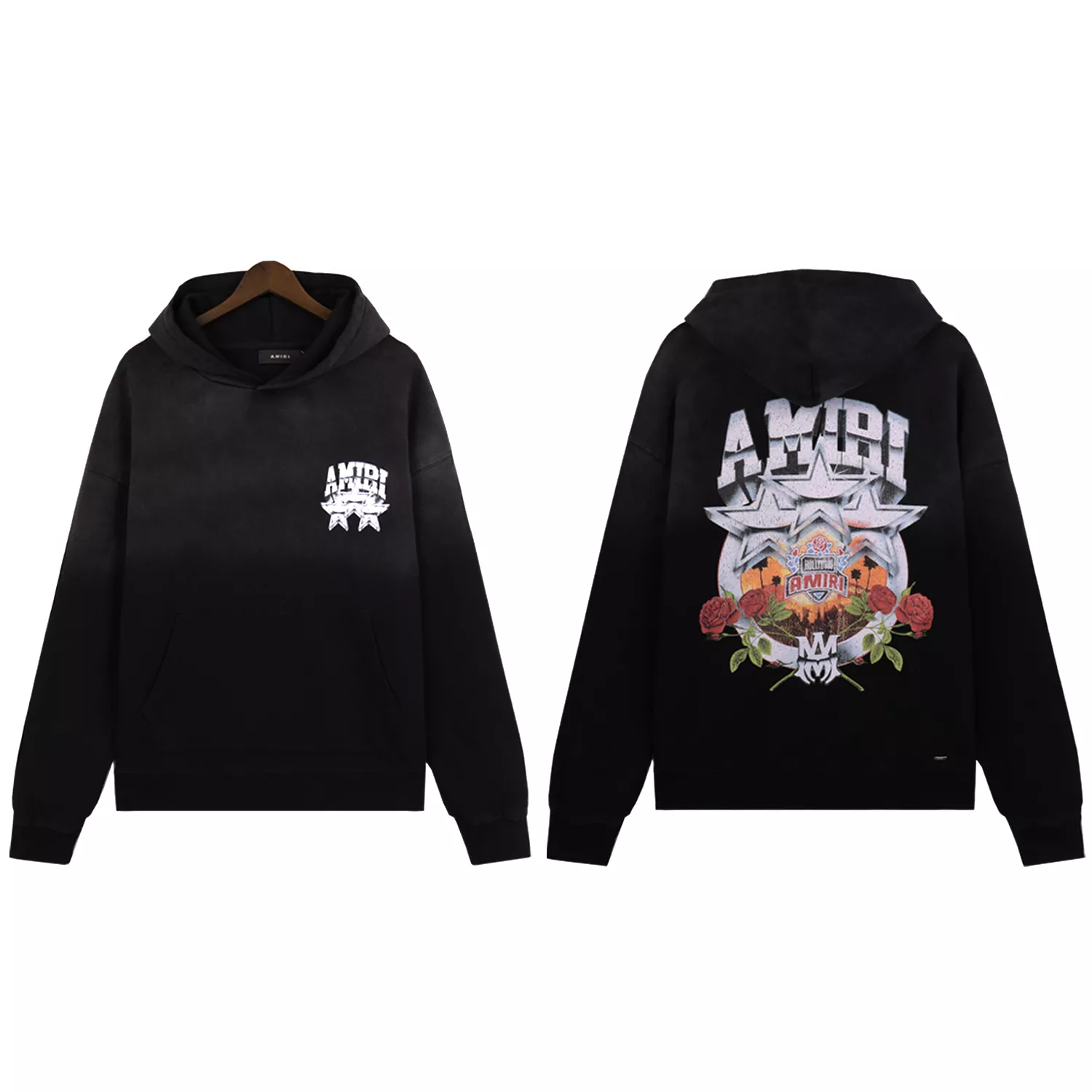 DailyWear 9606 Amiri Hoodies Long Sleeved For Unisex