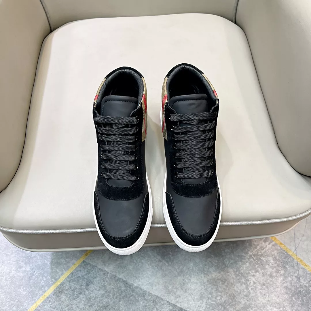 DailyWear 9617 Burberry High Tops Shoes For Men