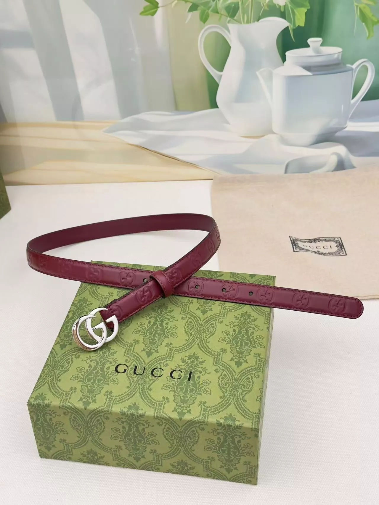 DailyWear 9620 Gucci AAA Quality Belts In 2.0cm For Women