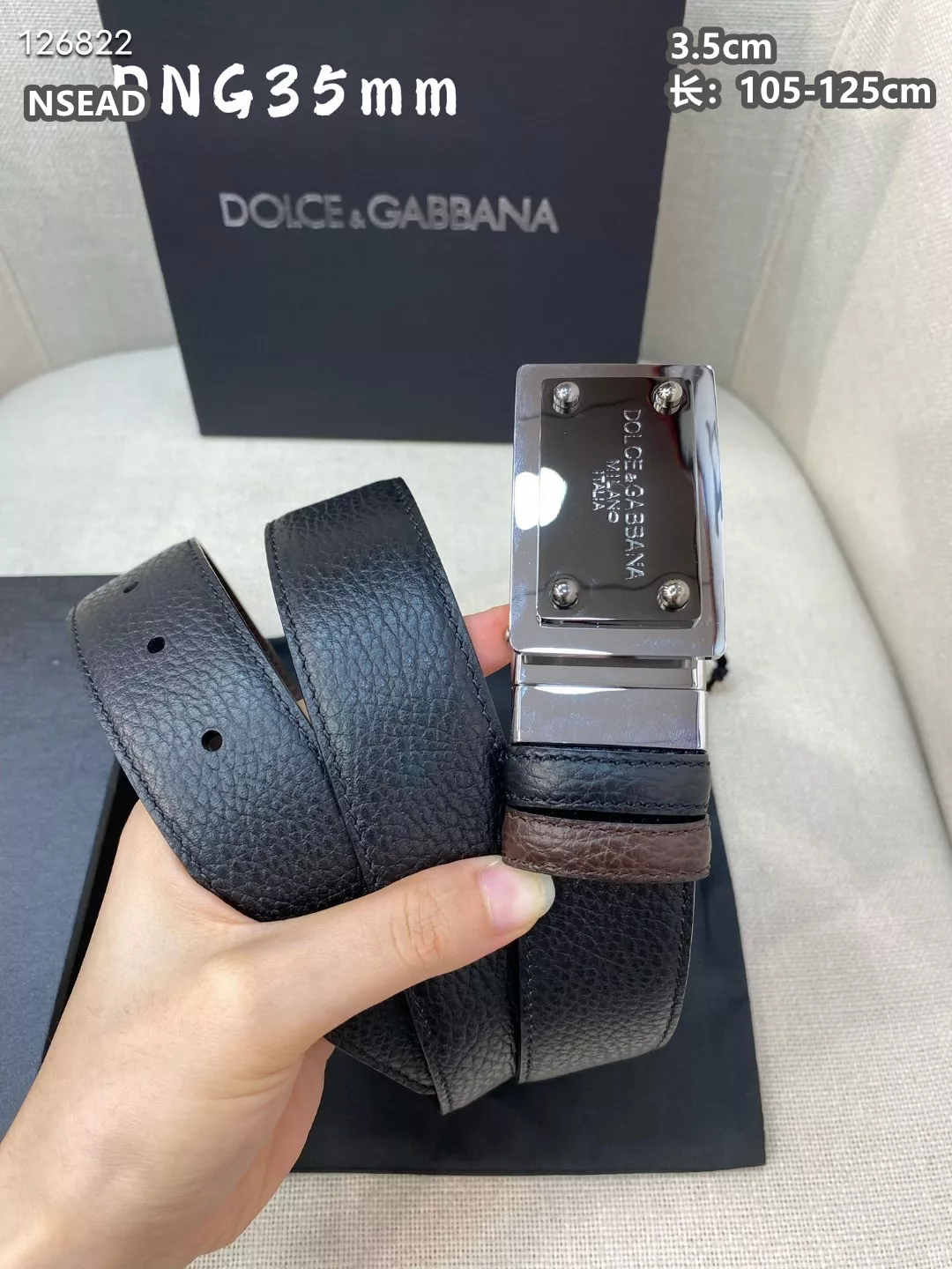 Dolce & Gabbana D&G AAA Quality Belts For Men Cozy 2633