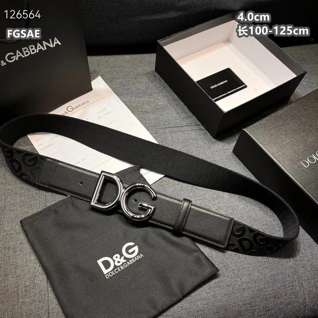 Dolce & Gabbana D&G AAA Quality Belts For Men Resilient 4971
