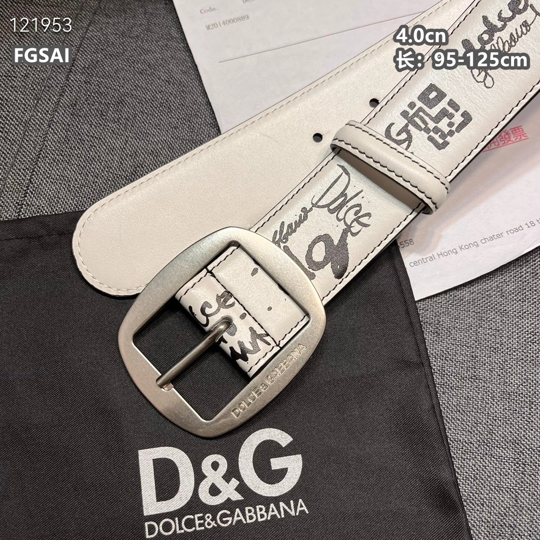 Dolce & Gabbana D&G AAA Quality Belts For Unisex Cozy 7908