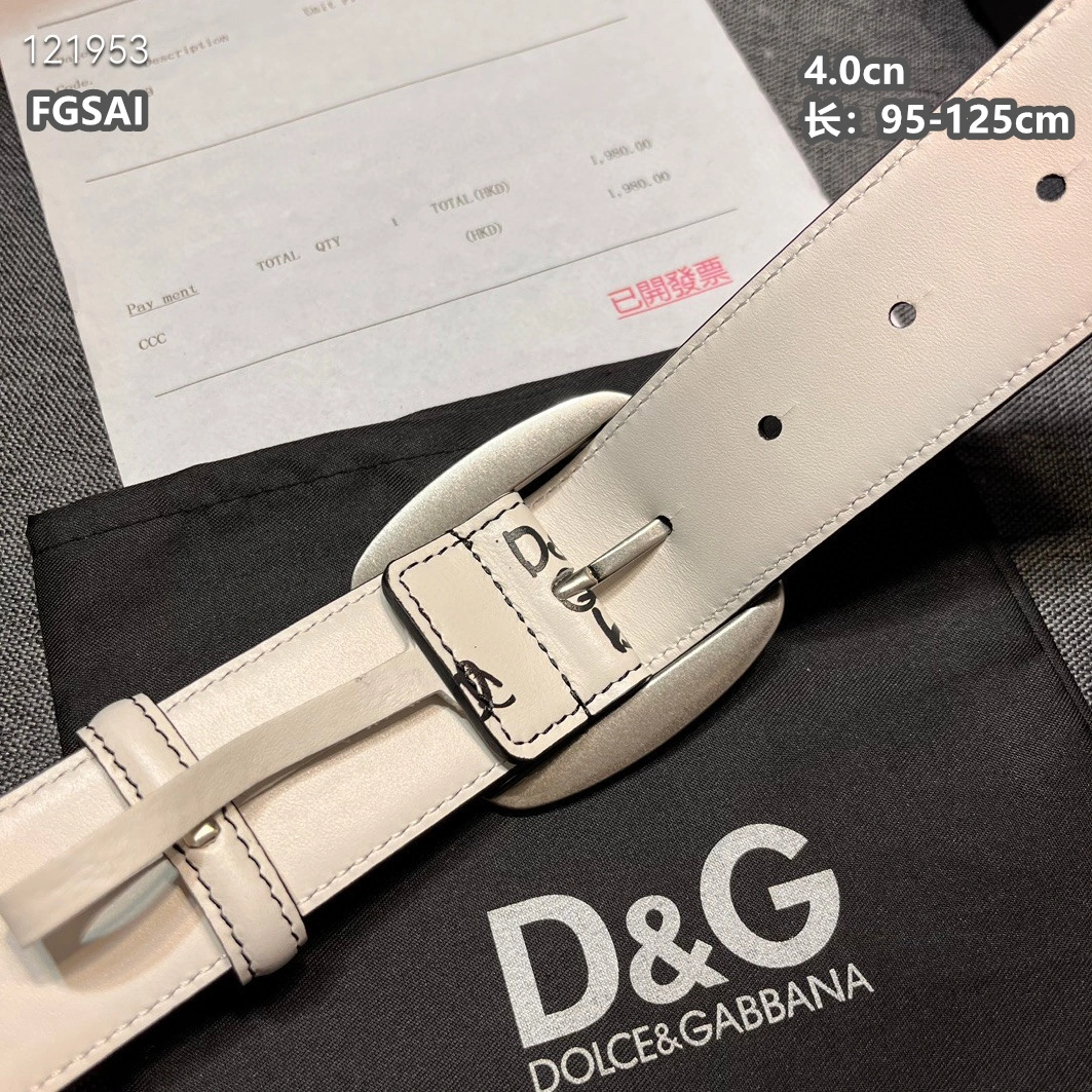 Dolce & Gabbana D&G AAA Quality Belts For Unisex Cozy 7908