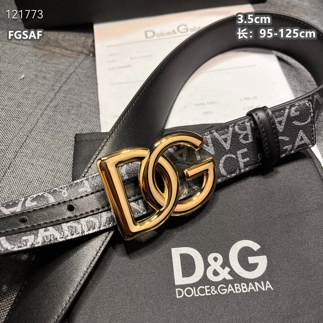 Dolce & Gabbana D&G AAA Quality Belts For Unisex Durable 2295