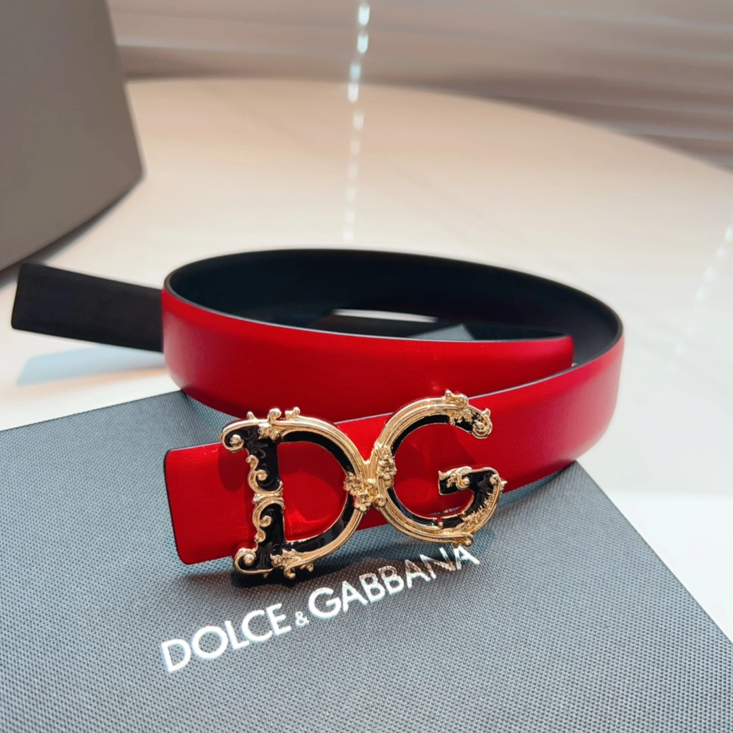 Dolce & Gabbana D&G AAA Quality Belts For Unisex Durable 3366