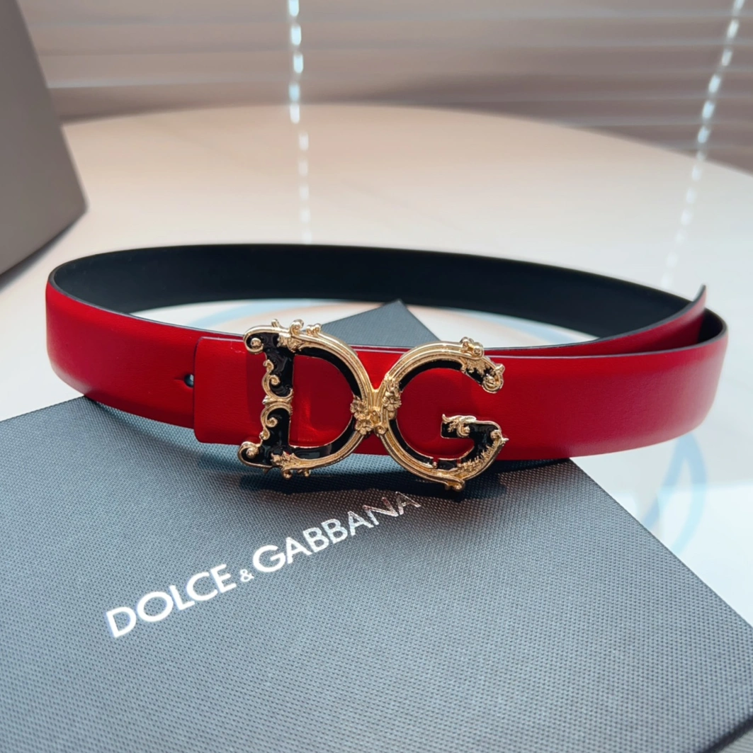 Dolce & Gabbana D&G AAA Quality Belts For Unisex Durable 3366