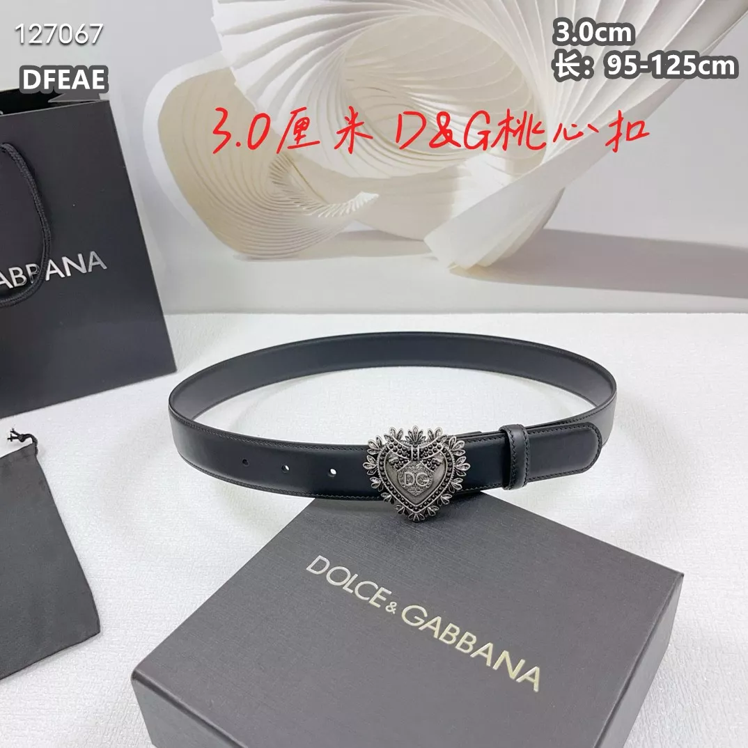 Dolce & Gabbana D&G AAA Quality Belts For Unisex Durable 7272