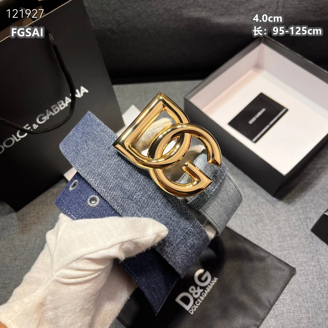 Dolce & Gabbana D&G AAA Quality Belts For Unisex Lightweight 3429